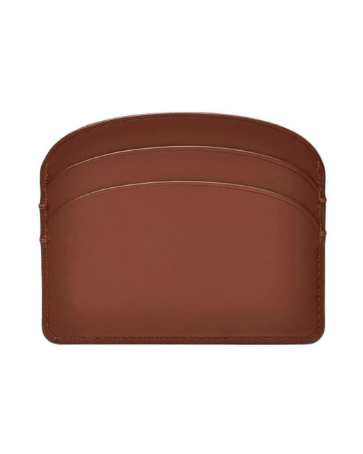 A.P.C. Brown Wallets & Cardholders