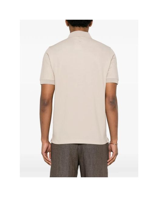 Canali Tops ,Polo Mc in het Natural voor heren