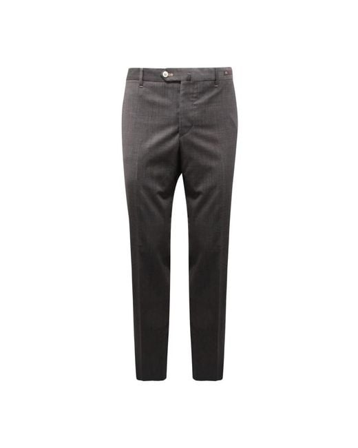 PT01 Gray Slim-Fit Trousers for men
