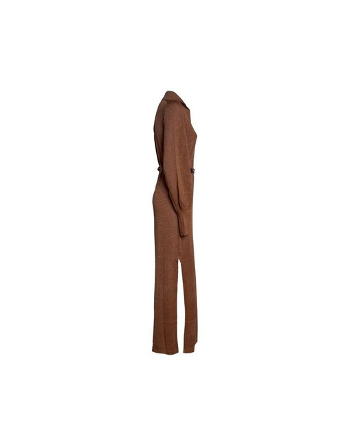 Circus Hotel Brown Knitted Dresses