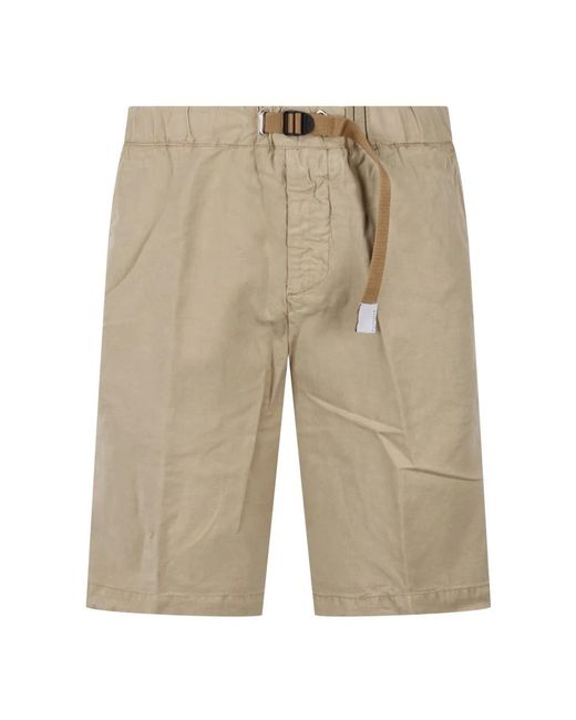 White Sand Natural Casual Shorts for men