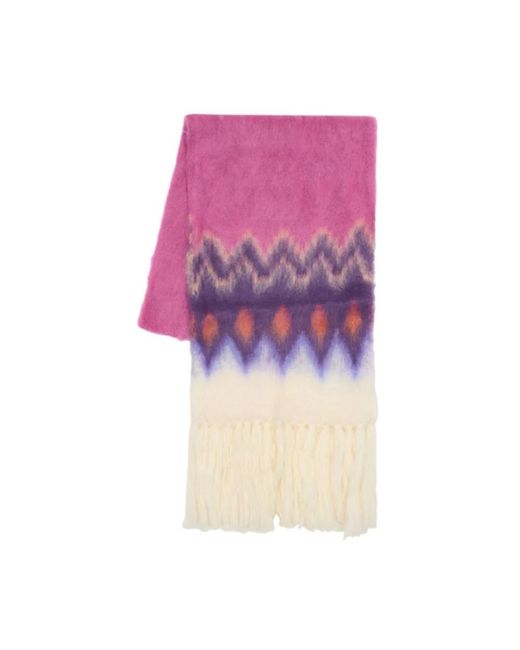 Isabel Marant Blue Winter Scarves