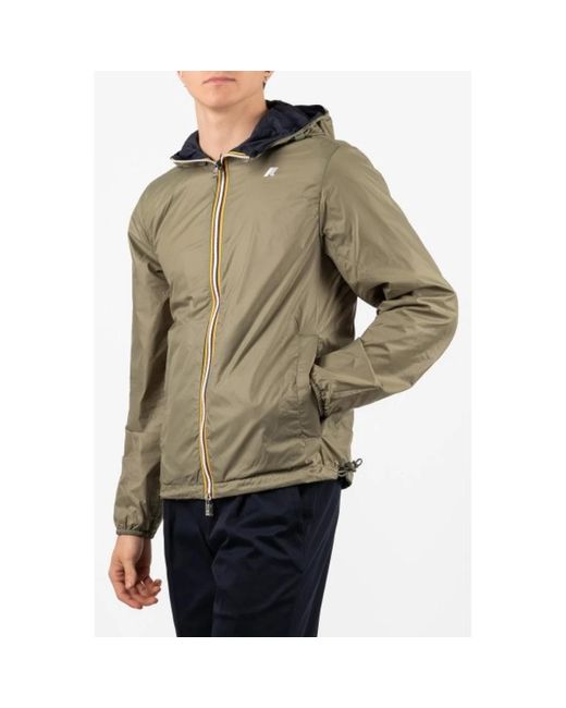 K-Way Jake Plus.2 Reversible Jacket in het Blue voor heren