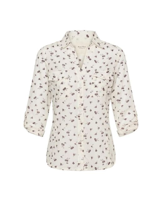 Blouses Part Two de color White