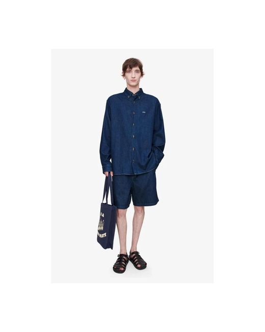 A.P.C. Cohal Shirt in het Blue