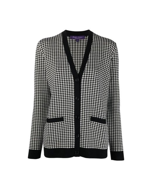 Ralph Lauren Truien & Vesten ,Zwart ,Wol Lange Mouwen Cardigan in het Black