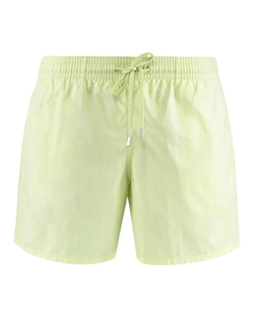 Vilebrequin Badeshorts Mit Mesh-Futter Und Taschen in Green für Herren