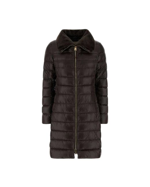 Down Coats Herno en coloris Black