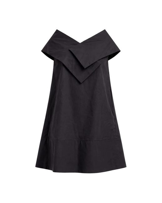 MEIMEIJ Black Short Dresses