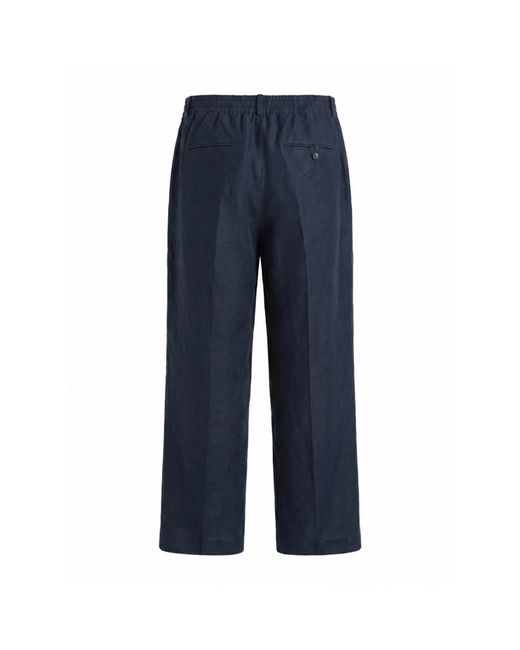 Jacquemus Blue Wide Trousers for men