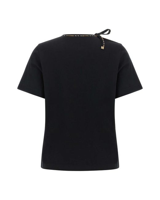 Burberry Black T-Shirts