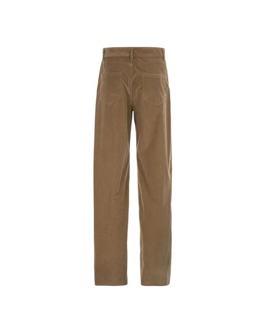 Max Mara Natural Straight Trousers