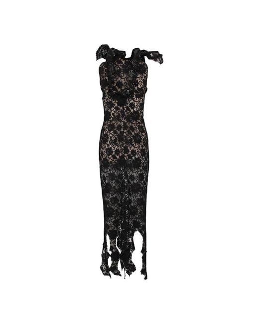 GIUSEPPE DI MORABITO Black Party Dresses
