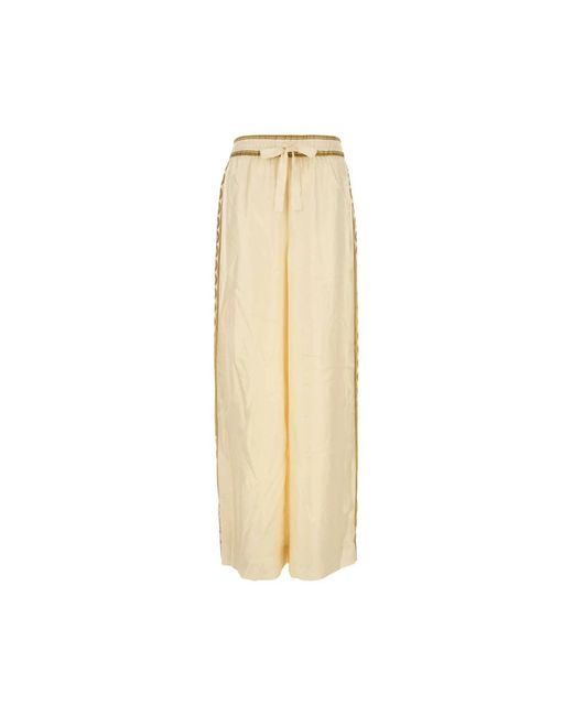 Zimmermann Natural Wide Trousers