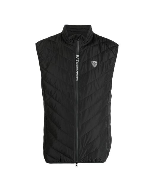 Vests EA7 pour homme en coloris Black