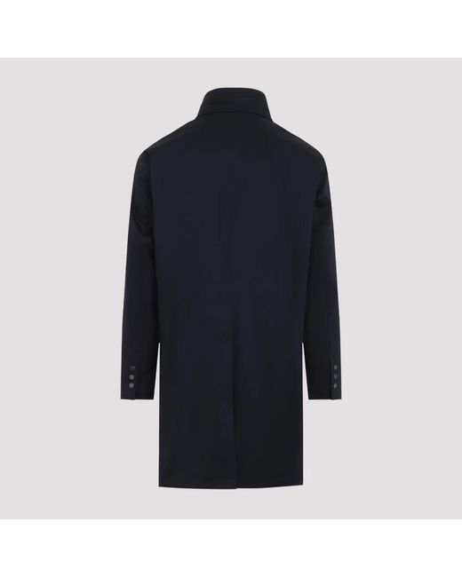 Kiton Jassen ,Blauw ,Polyester Coat in het Blue voor heren