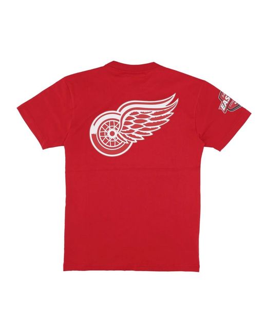 T-Shirts Mitchell & Ness de hombre de color Red