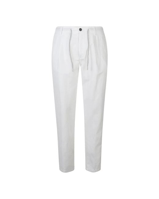 Eleventy White Chinos for men