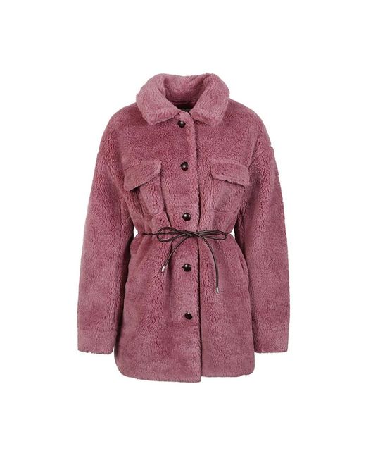 Molliolli Purple Faux Fur & Shearling Jackets
