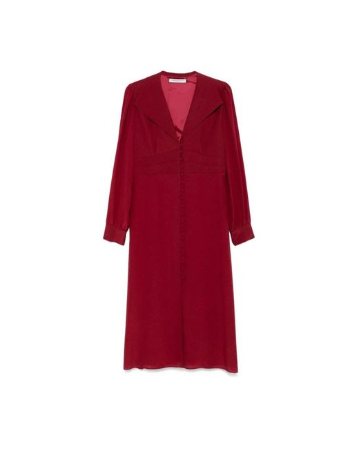 Alessandra Rich Maxi Dresses in het Red