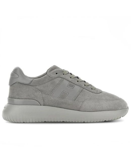 Hogan Gray Sneakers for men