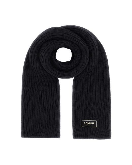 Dondup Technical Wool Hat in het Black voor heren