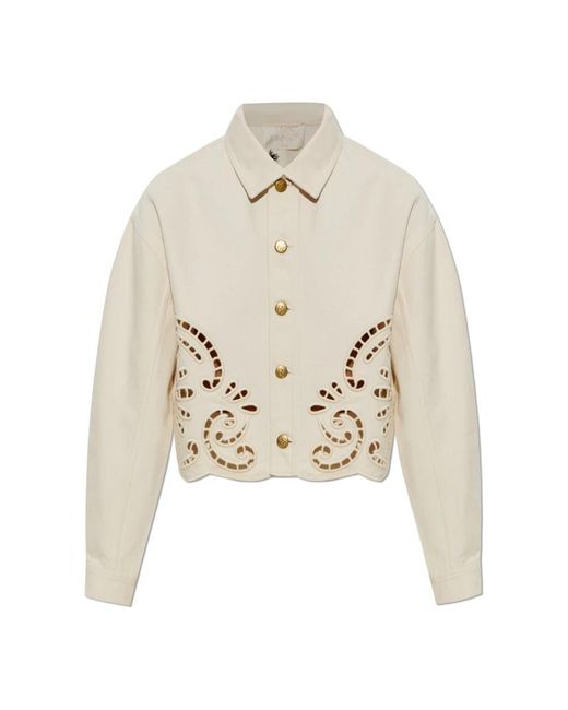 Denim Jackets Ulla Johnson de color Natural