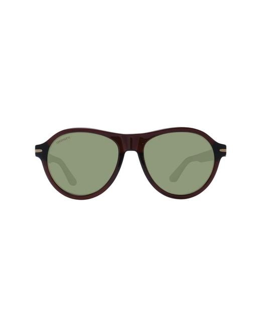 Serengeti Green Sunglasses for men