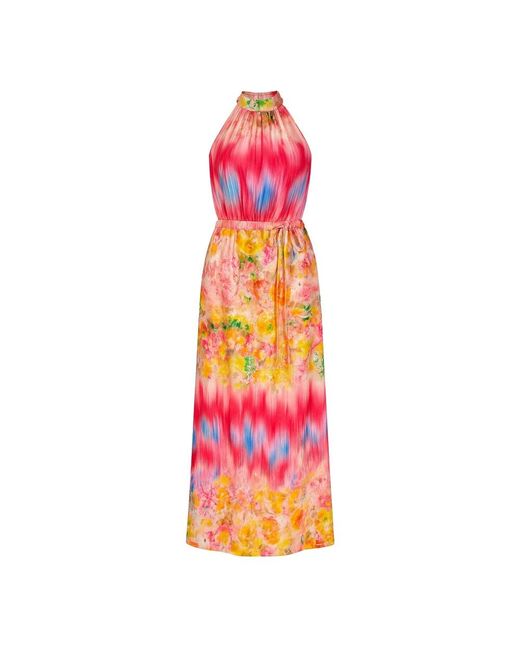 2-Biz Pink Maxi Dresses