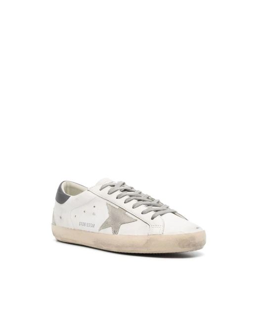 Golden Goose Deluxe Brand White Sneakers for men