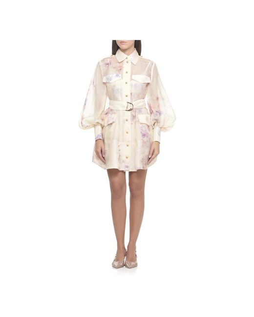Shirt Dresses Zimmermann en coloris Pink