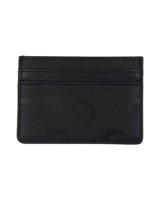 MARINE SERRE Black Wallets & Cardholders