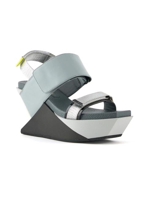 United Nude Gray Wedges
