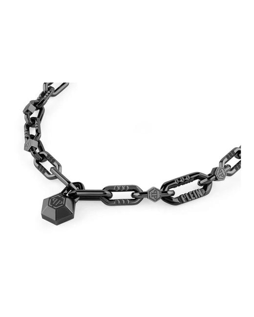 Necklaces Philipp Plein de hombre de color Metallic