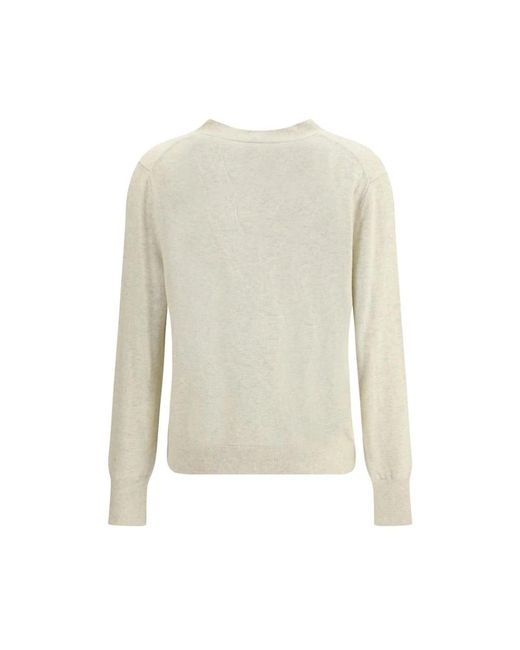 Isabel Marant Truien & Vesten ,Katoen Karina Cardigan Met V-Hals in het Natural