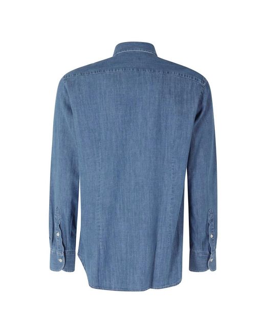 Seventy Blue Denim Shirts for men