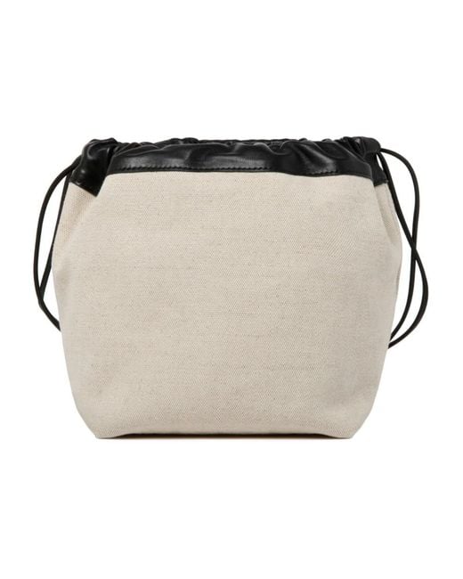 Jil Sander Natural Bucket Bags