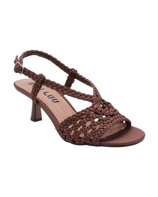 Bibi Lou Brown High Heel Sandals