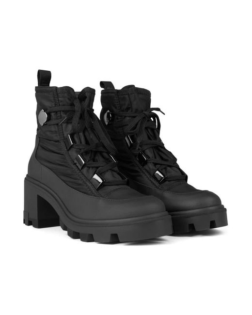 Moncler Black Heeled Boots