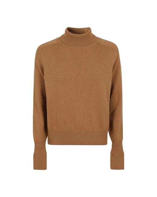 Knitwear > turtlenecks Victoria Beckham en coloris Brown
