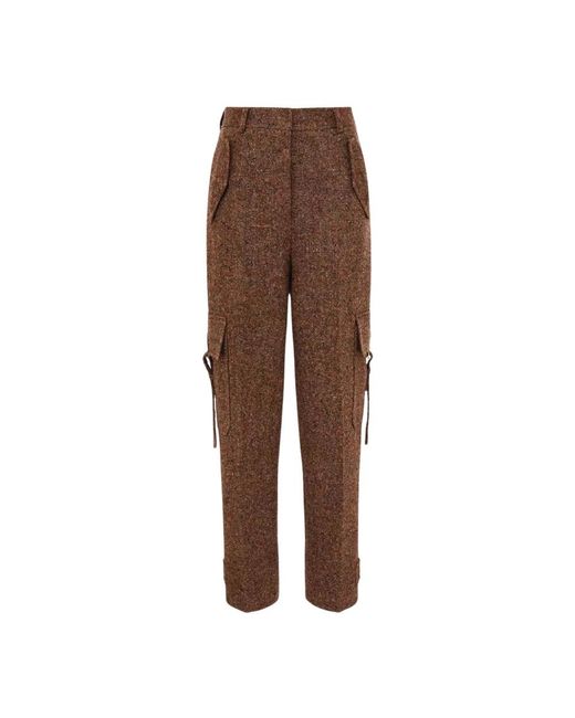 Zimmermann Brown Straight Trousers