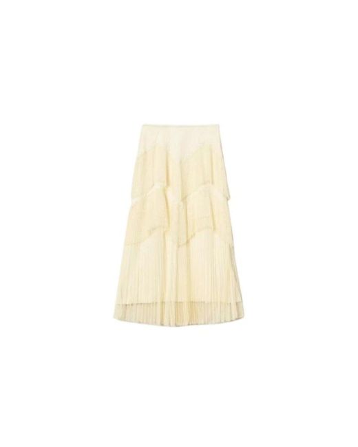 Maxi Skirts Twinset en coloris Natural