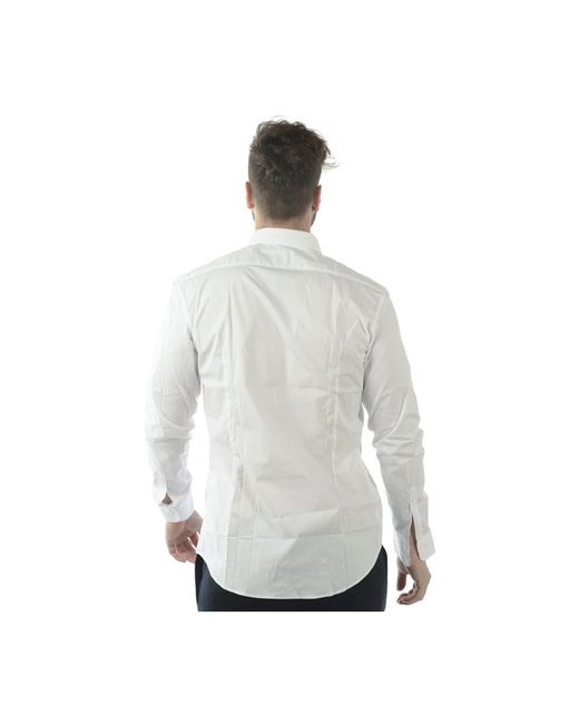 Daniele Alessandrini White Formal Shirts for men