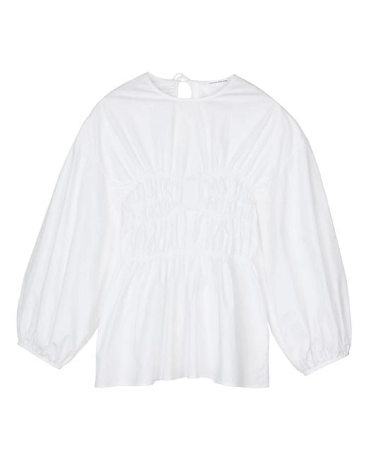 CECILIE BAHNSEN White Blouses