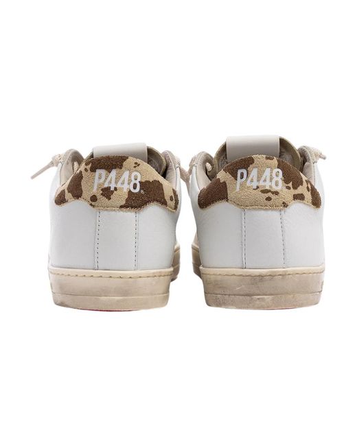 P448 White Sneakers