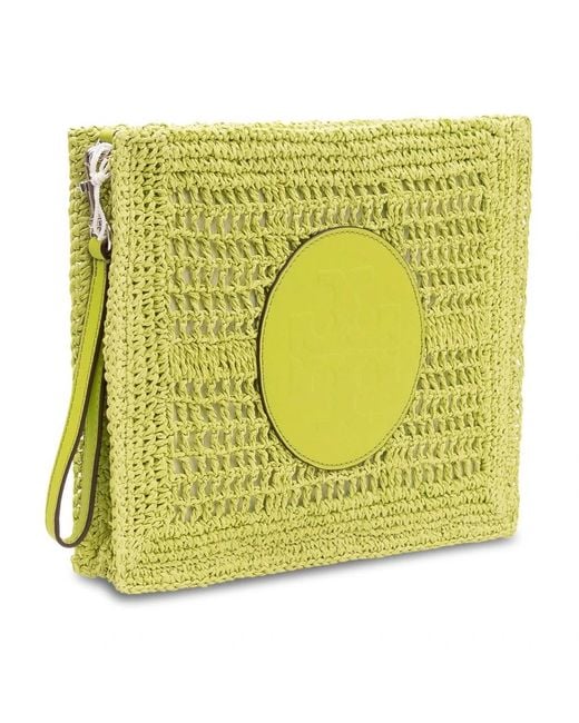 Clutches di Tory Burch in Green