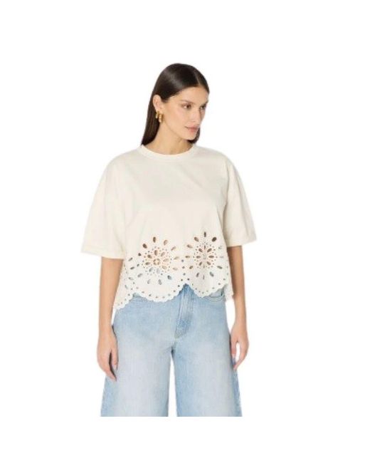 Blouses Berenice en coloris White