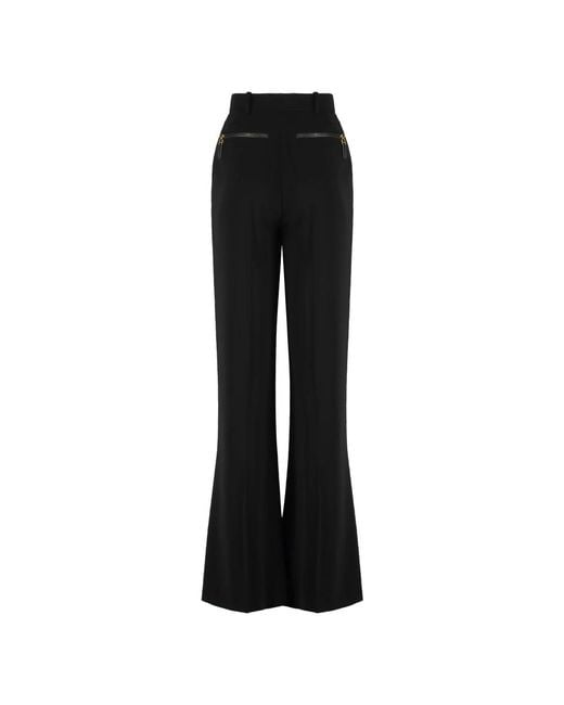 Wide Trousers di Elisabetta Franchi in Black