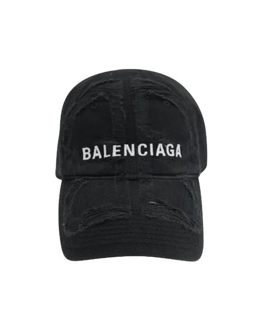 Balenciaga Black Caps for men