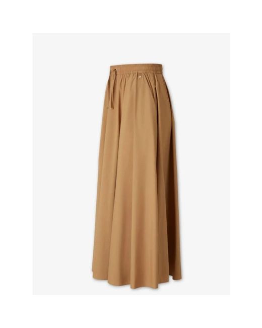 Midi Skirts Herno de color Brown